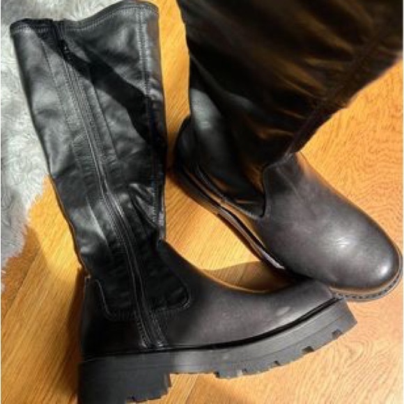 VAGABOND COSMO 2.0 Tall Boots
(BLACK) Leather/comb, US size 7 (EU size 37) - Picture 2 of 6